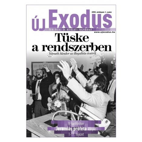 Új Exodus XXVI. évfolyam 1. 